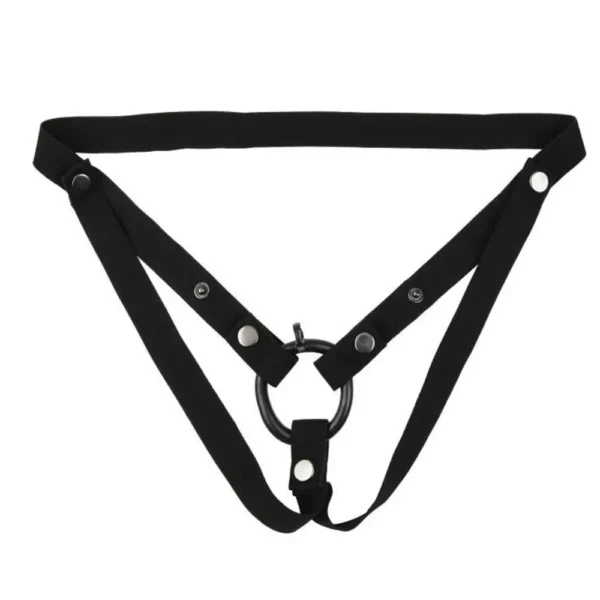 fabric chastity belt scrotum support ring