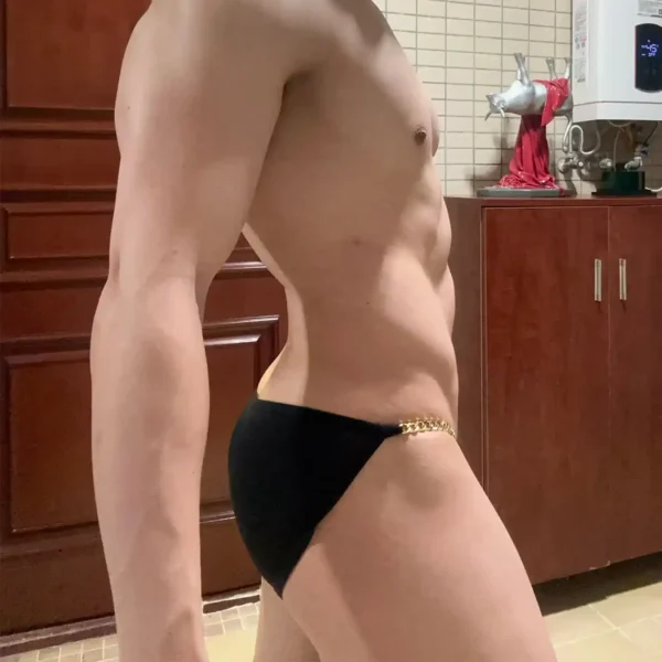 isensualflow com chain waist mens bikini briefs