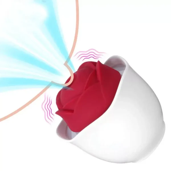 isensualflow com red rose toy for clitoral stimulation