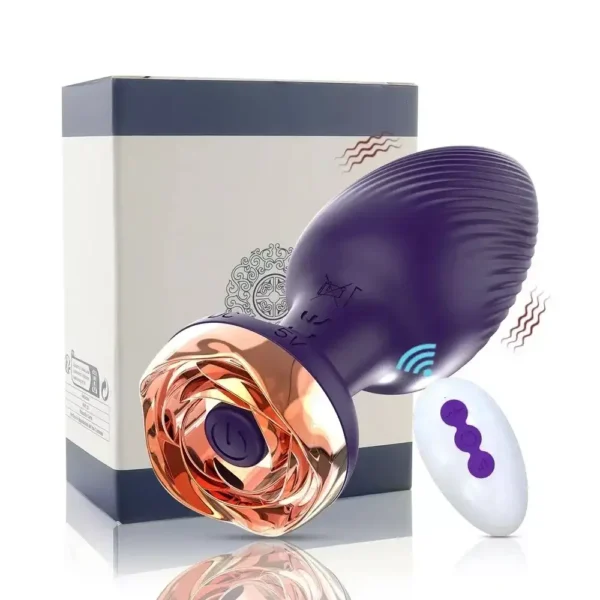 isensualflow com rose shaped anal toy for beginners