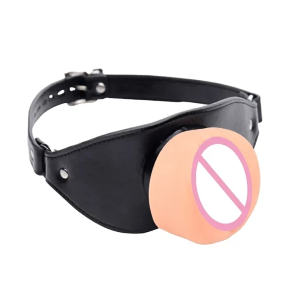 isensualflow com round silicone gag for bdsm play