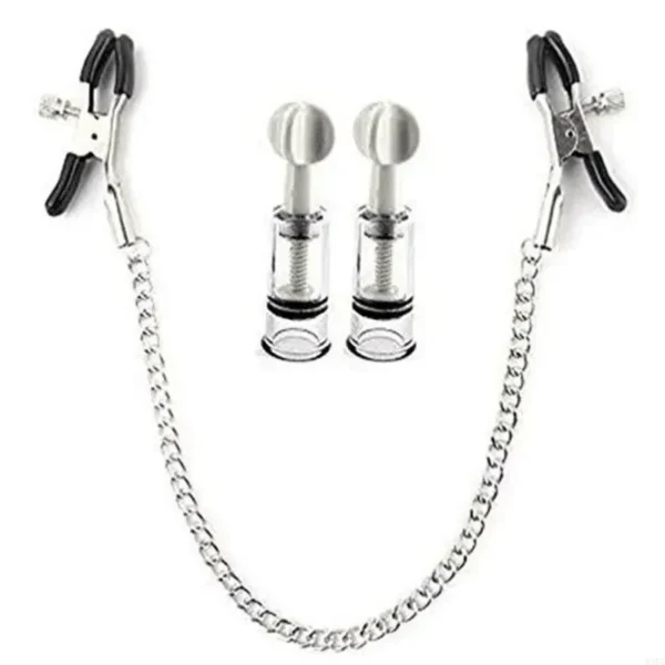 isensualflow com shiny metal nipple clips set