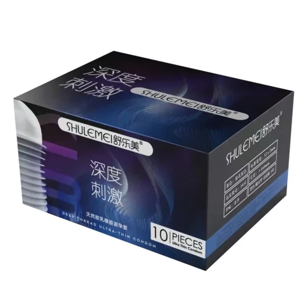 isensualflow com standard size ribbed latex condoms
