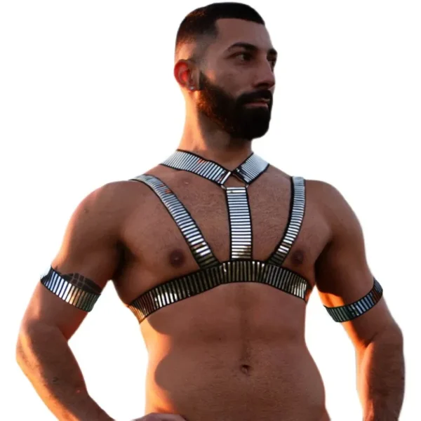 mens polyester bdsm body wear