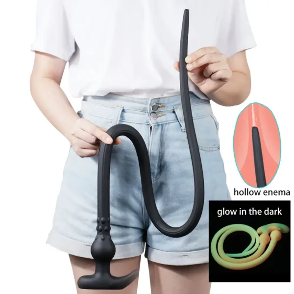 multicolor silicone anal sex toy