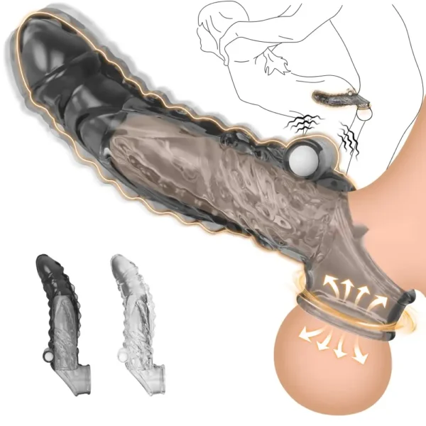 penis sleeve with vibration function