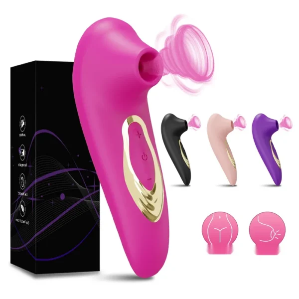 portable discreet nipple sucker vibrator