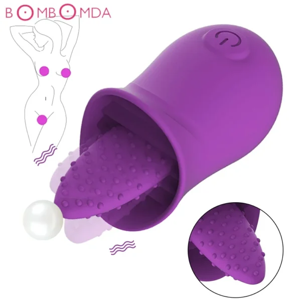 private packing adult tongue toy