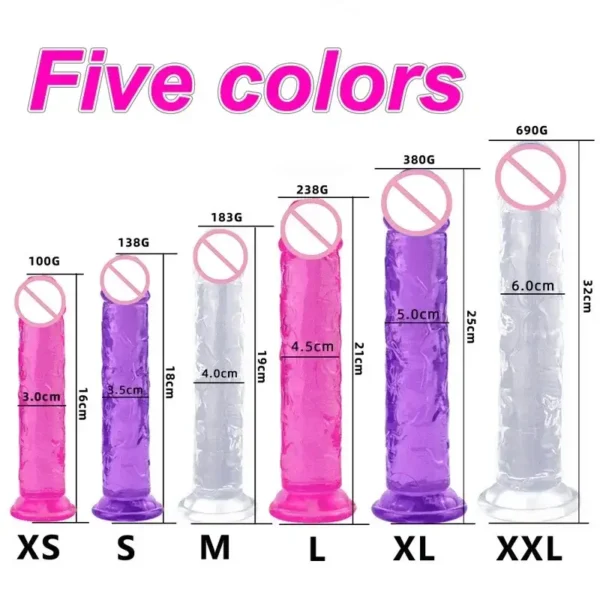 realistic dildo with vein detailing