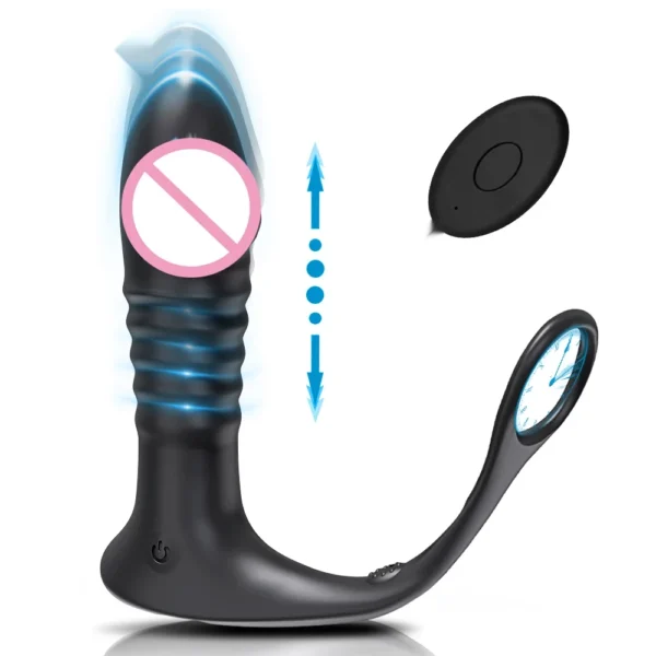 remote control prostate anal toy men