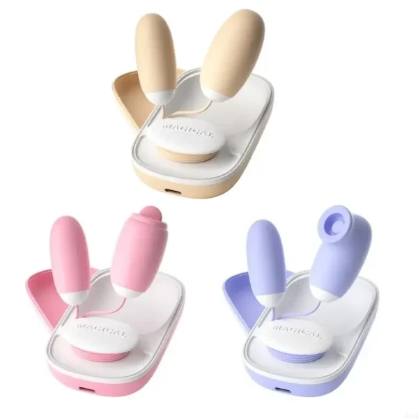 silicone vibrator with suction function