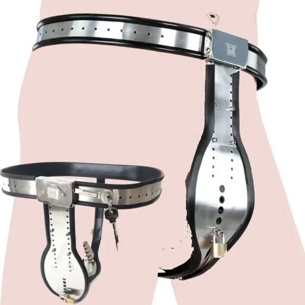 stainless steel cock cage t shape
