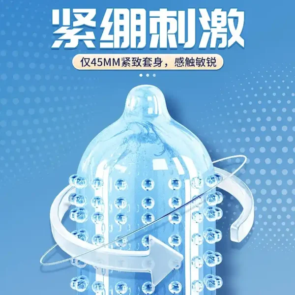 ten pack dotted condoms latex