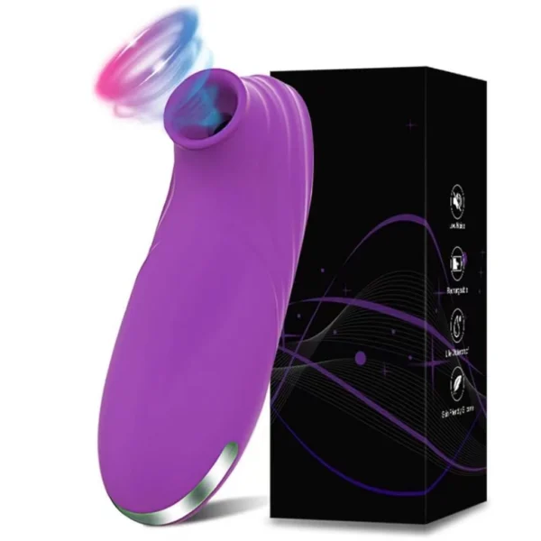 usb rechargeable purple nipple toy